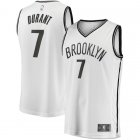 Camiseta Kevin Durant 7 Brooklyn Nets 2019 Blanco Hombre