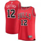 Camiseta Daniel Gafford 12 Chicago Bulls 2019 Rojo Hombre