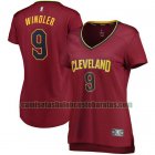 Camiseta Dylan Windler 9 Cleveland Cavaliers icon edition Rojo Mujer