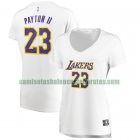 Camiseta Gary Payton 23 Los Angeles Lakers association edition Blanco Mujer
