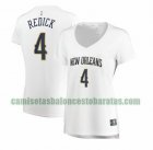 Camiseta JJ Redick 4 New Orleans Pelicans association edition Blanco Mujer