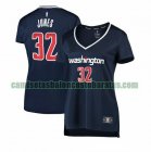 Camiseta Jemerrio Jones 32 Washington Wizards statement edition Armada Mujer