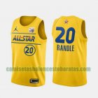 Camiseta Julius Randle 20 All Star 2021 oro Hombre