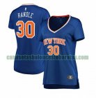 Camiseta Julius Randle 30 New York Knicks icon edition Azul Mujer