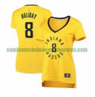 Camiseta Justin Holiday 8 Indiana Pacers statement edition Amarillo Mujer