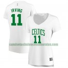 Camiseta Kyrie Irving 11 Boston Celtics association edition Blanco Mujer