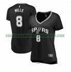 Camiseta Patty Mills 8 San Antonio Spurs icon edition Negro Mujer