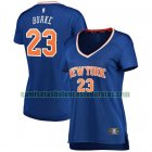 Camiseta Trey Burke 23 New York Knicks icon edition Azul Mujer