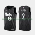 Camiseta Tyler Cook 2 Brooklyn Nets 2020-21 Earned Edition negro Hombre