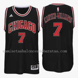 camiseta michael carter-williams 7 chicago bulls 2016 negro