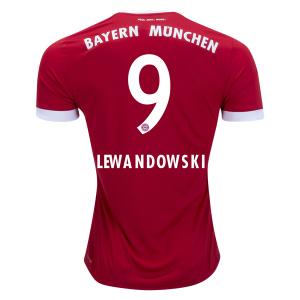 camiseta lewandowski primera equipacion Bayern Munich 2018