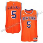 camiseta tim hardaway #5 new york knicks 2015 swingman naranja