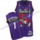 camiseta tracy McGrady #1 toronto raptors purpura