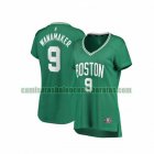 Camiseta Brad Wanamaker 9 Boston Celtics icon edition Verde Mujer