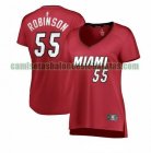 Camiseta Duncan Robinson 55 Miami Heat statement edition Rojo Mujer