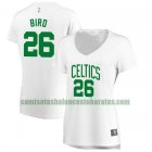 Camiseta Jabari Bird 26 Boston Celtics association edition Blanco Mujer