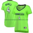 Camiseta Jaylen Nowell 4 Minnesota Timberwolves statement edition Verde Mujer