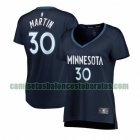 Camiseta Kelan Martin 30 Minnesota Timberwolves icon edition Armada Mujer