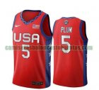 Camiseta Kelsey Plum 5 USA 2020 USA Olimpicos 2020 rojo Hombre