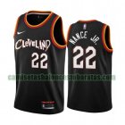 Camiseta Larry Nance Jr. 22 Cleveland Cavaliers 2020-21 City Edition Negro Hombre
