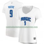 Camiseta Nikola Vucevic 9 Orlando Magic association edition Blanco Mujer