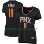 Camiseta Ricky Rubio 11 Phoenix Suns statement edition Negro Mujer