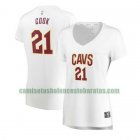 Camiseta Tyler Cook 21 Cleveland Cavaliers association edition Blanco Mujer