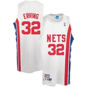 Camisetas NBA Julius Erving 32 Retro Brooklyn Nets Blanca