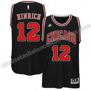 camiseta kirk hinrich #12 chicago bulls 2014-2015 negro