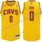 camisetas baloncesto ninos cleveland cavaliers kevin love #0 amarillo